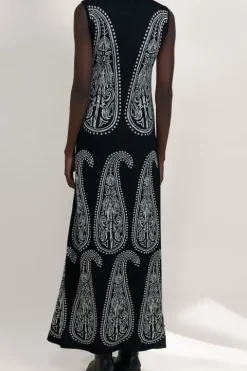 Air Of Mystery Midi Dress