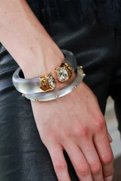 Bonbon Lucite Hinge Bracelet