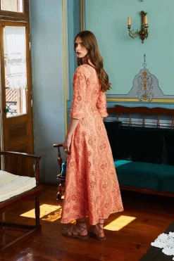 Cara Midi Lace Dress