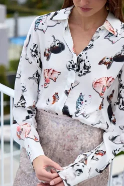 Ceramic Puppies Shirt