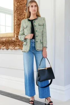 Check Jacquard Jacket
