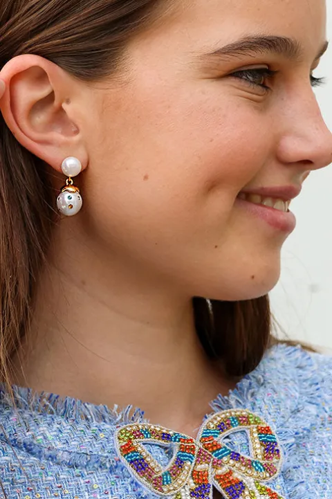 Confetti Drop Earring