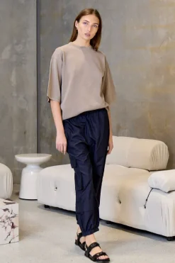 Crispy Nylon Wilt Pull On Jogger