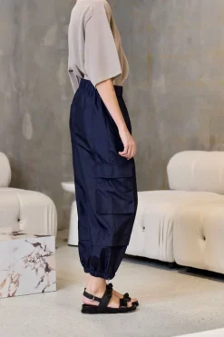 Crispy Nylon Wilt Pull On Jogger