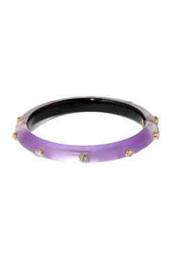 Crystal Studded Hinge Bracelet