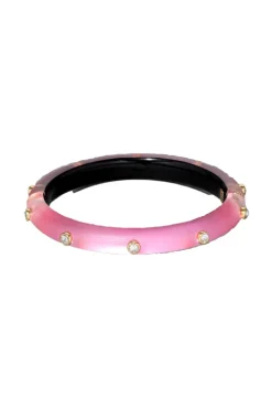Crystal Studded Hinge Bracelet
