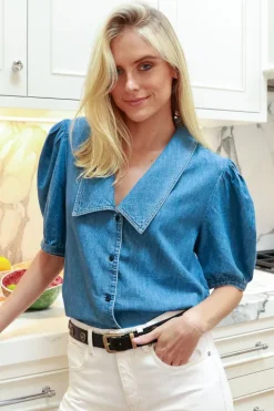 Demin Sailor Blouse
