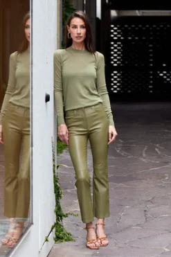 Duke Leather Trouser