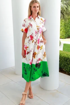 Fit And Flare Shirt Dress