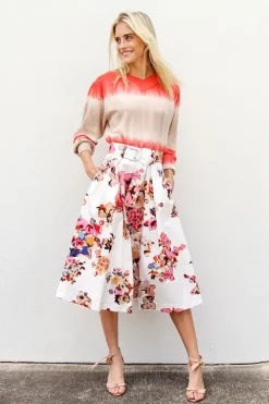 Floral Circle Skirt - FINAL SALE