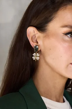 Four Leaf Clover Earring