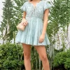 Frida Flutter Sleeve Dress - FINAL SALE