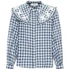 Gina Gingham L/Slv Blouse - FINAL SALE