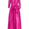 Julip S/S Belted Gown