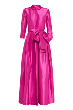 Julip S/S Belted Gown