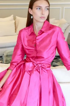 Julip S/S Belted Gown