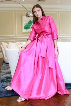 Julip S/S Belted Gown