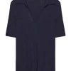 Knit Polo Top