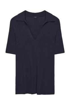Knit Polo Top