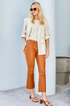 Le Crop Mini Boot Leather