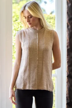 Linen Blend Knit Tank