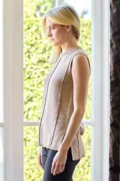Linen Blend Knit Tank