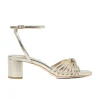 Olivia Leather Knot Heel