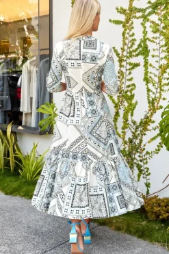 Patchwork Cotton Dress - FINAL SALE