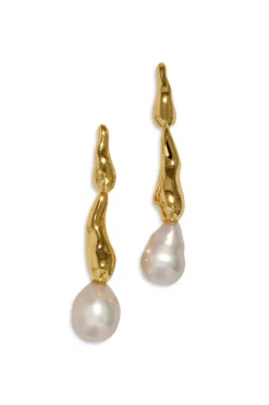 Perla Freshwater Drippy Earrings