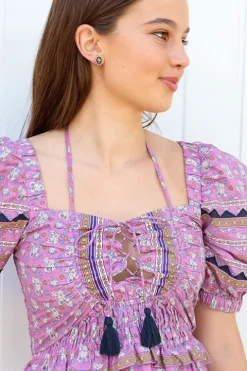 Perry Border Dress - FINAL SALE