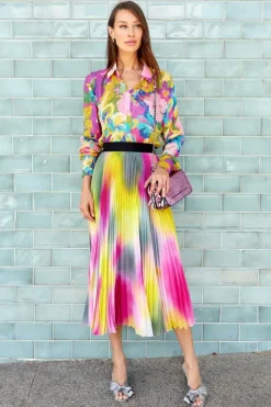Pleated Midi Skirt - FINAL SALE