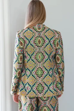 Printed Silk Jacket