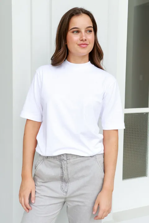 Program Mock Neck T-Shirt