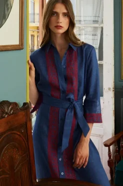 Raid Linen Dress