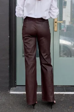 Relaxed Leather Trouser
