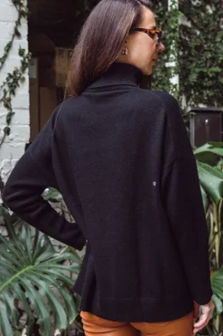 Relaxed Polo Sweater