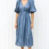 Roberta Silk L/SLV Dress - FINAL SALE