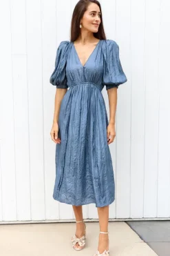 Roberta Silk L/SLV Dress - FINAL SALE