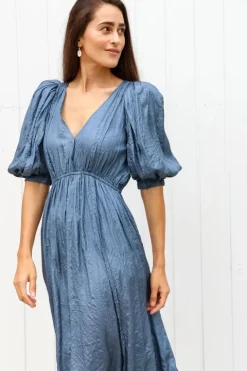 Roberta Silk L/SLV Dress - FINAL SALE