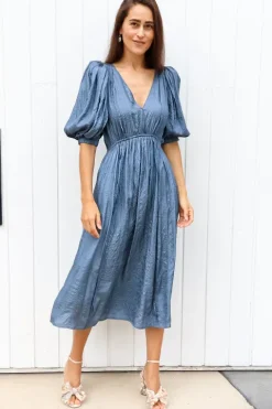 Roberta Silk L/SLV Dress - FINAL SALE