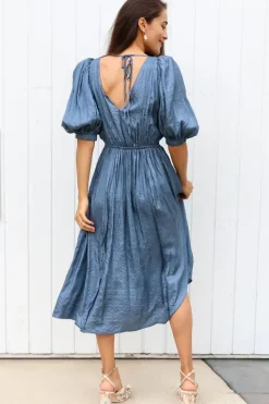 Roberta Silk L/SLV Dress - FINAL SALE