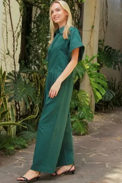 Sateen Jumpsuit - FINAL SALE