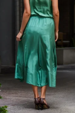 Silk Habutia Skirt