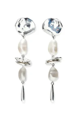Silver Mine Earrings