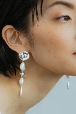 Silver Mine Earrings