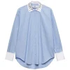 Studded Poplin Shirt