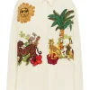 Tiger Embroidered Shirt
