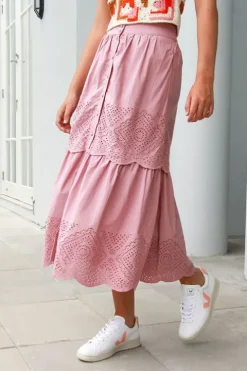 Vienne Eyelet Skirt - FINAL SALE